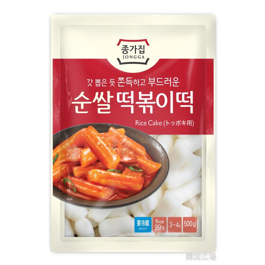 宗家 純米トッポキ 500g   韓国食品 韓国餅