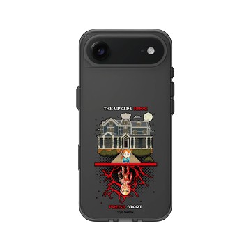 iPhone Air Clear (相機按鈕) 酷墨灰 - Stranger Things - 8 位元 - 決戰威可那