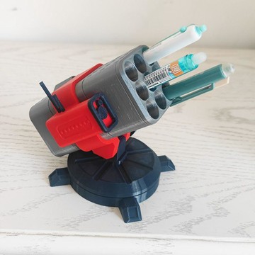 【小悅居】緩解壓力潮玩好物機甲導彈筆筒桌面擺件禮物3D打印男孩擺件文具