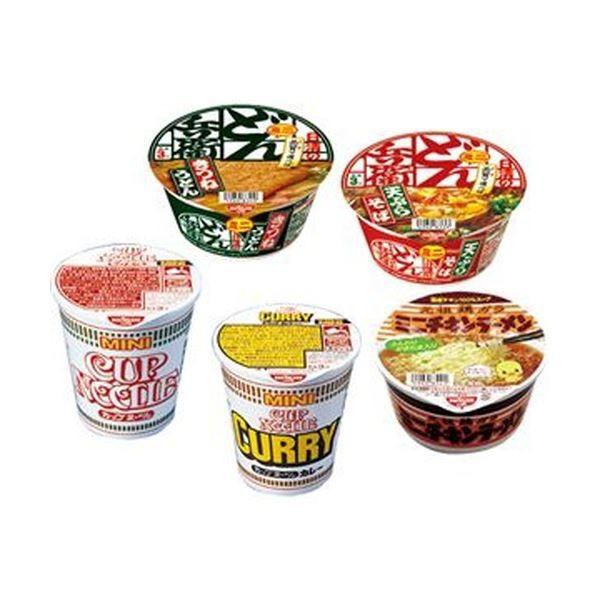 日清食品 (まとめ)日清食品 ミニーズ(東) 5種 1(30食：5食×6パック)(×4)