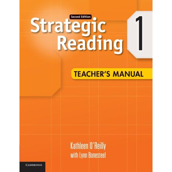 Strategic Reading E Level Teacher s Manual