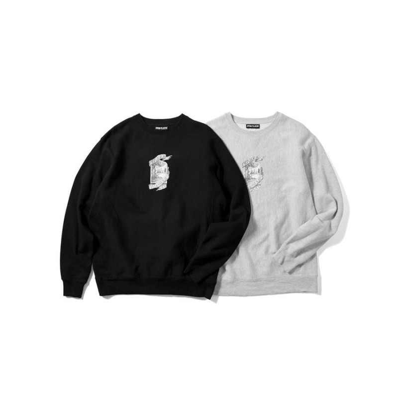 プリビレッジ PRIVILEGE WAYNE CREWNECK クルーネックスウェット