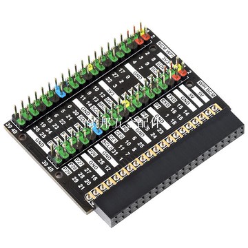 樹莓派Raspberry Pi 400接口GPIO擴展板轉接模塊延長單排雙排可選[領邦五金配件]