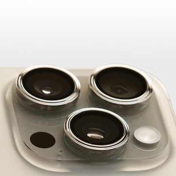 imos iP16 Pro/ Pro Max PVDSS不鏽鋼 藍寶石鏡頭保護鏡(三顆)