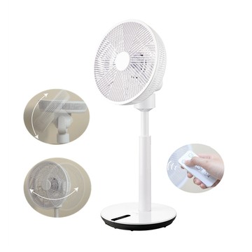 KINYO 12吋定時立式循環扇 智能遙控電風扇 電扇