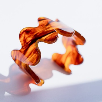 FLOW 手鐲 玳瑁色