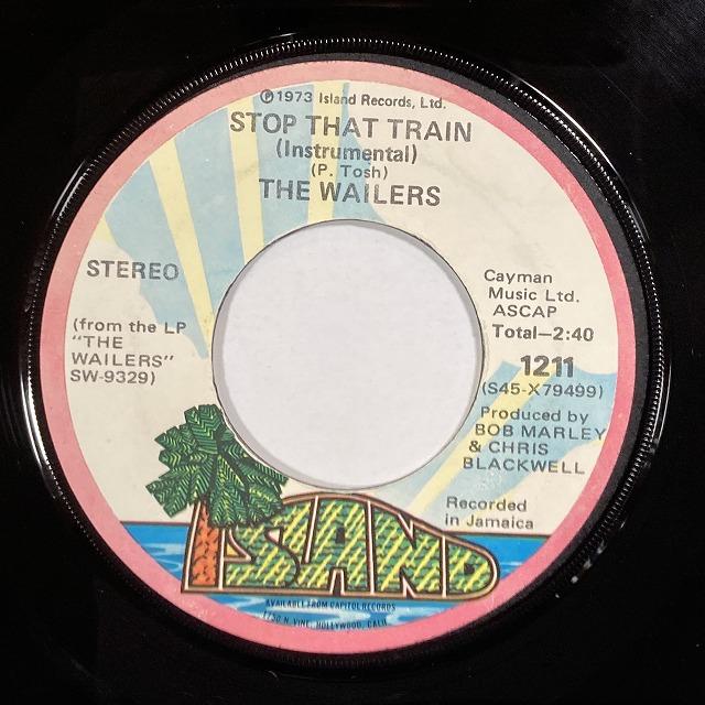 WAILERS   STOP THAT TRAIN ROCK IT BABY (7インチシングル)