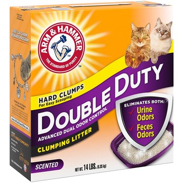 ARM&HAMMER 鐵鎚牌 貓砂 加強除臭 20LB(9.07kg)