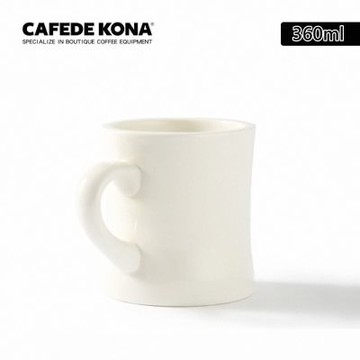 CAFEDE KONA 陶瓷咖啡杯(日式馬克杯)360ml