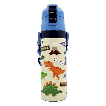 Skater 不鏽鋼直飲超輕量保溫水壺  恐龍  470ml  1個