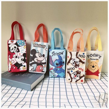 天藍小舖-迪士尼系列方形保溫保冷飲料提袋-共7色-$129【A11112426】