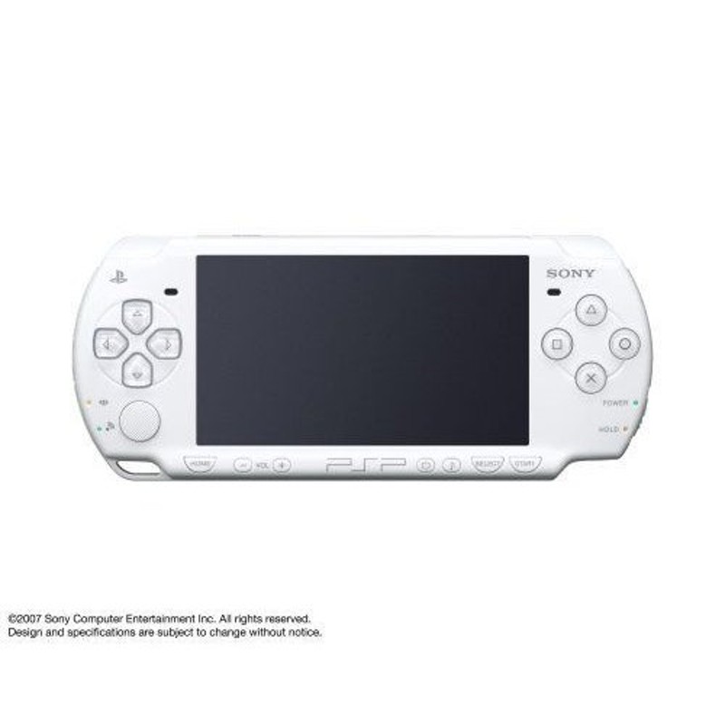 PSP「プレイステーション・ポータブル」 セラミック・ホワイト (PSP