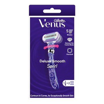 Gillette 吉列 Venus 維納斯 零瑕疵除毛刀 1刀架 + 2刀頭  1組