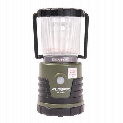ジェントス（GENTOS） ランタン LED ライト アウトドア キャンプ おうち時間 ソロキャンプ 防災 アウトドア EX-036D