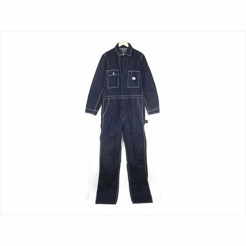 フラットヘッド Al 01w ジャンプスーツ オールインワン インディゴブルー系 M The Flat Head 中古 通販 Lineポイント最大0 5 Get Lineショッピング