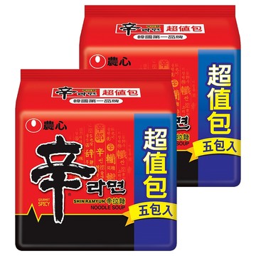 NONGSHIM 農心 辛拉麵 120g  10包