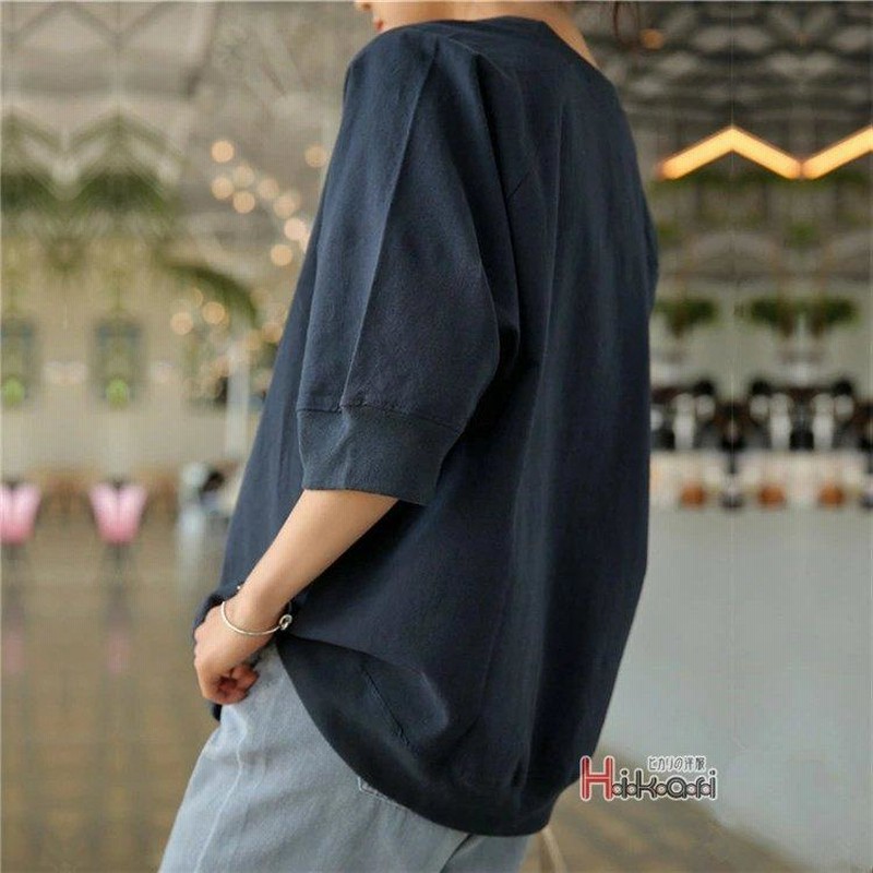 トップス Tシャツ 七分袖 レディース 綿 麻 プルオーバー カットソー ラグランスリーブ ナチュラル コットンリネン 楽天市場】七分袖カットソー レディース 麻 シャツ 7分袖Tシャツ
