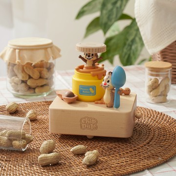 【奇奇蒂蒂】彈跳搖擺音樂盒 迪士尼Disney Wooderful life｜知音文創