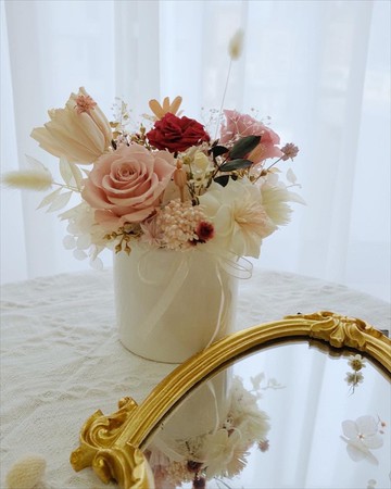 嗜花所 - 永生花 玫瑰花 盆花 桌花 開幕花禮 祝賀花禮 新居花禮