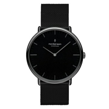 送禮首選★Nordgreen Pioneer先鋒極夜黑藍面復古錶40mmNR40GMMEGUBL  附提袋【全館優惠★APP下單天天點數10倍送】線上購買享_實體門市同步服務