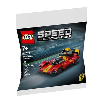 LEGO 30709 polybag 法拉利 499P 超級跑車玩具 7歲以上  混合顏色  1個