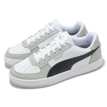 Puma 休閒鞋 Caven 2.0 男鞋 白 綠 皮革 復古 39229059