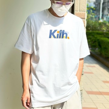 KITH 撞色 LOGO 短袖 短T 黑//白