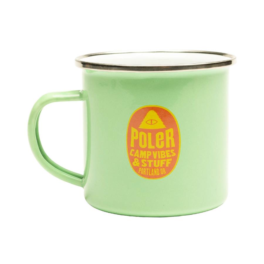 ポーラー マグカップ POLER アウトドア キャンプマグカップ CAMP MUG CUP MINT 221ACM9101