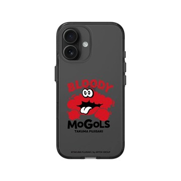 iPhone 16 Clear (相機按鈕) 酷墨灰 - TAKUMA FUJISAKI 藤崎琢磨 - BLOODY