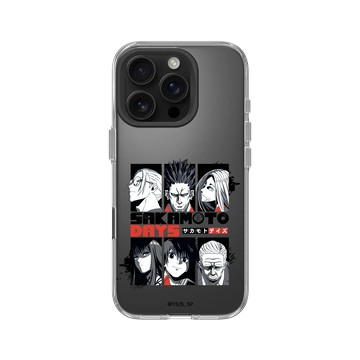 iPhone 16 Pro Clear Case（相機按鈕） 透明 - Sakamoto Days - The Order