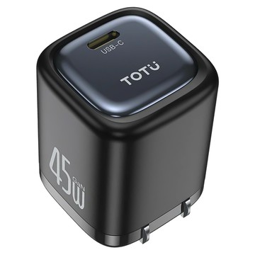 TOTU 拓途 FastPro系列 USB-C GaN 氮化鎵充電頭 充電器 快充頭 45W快充  藏藍色  1個