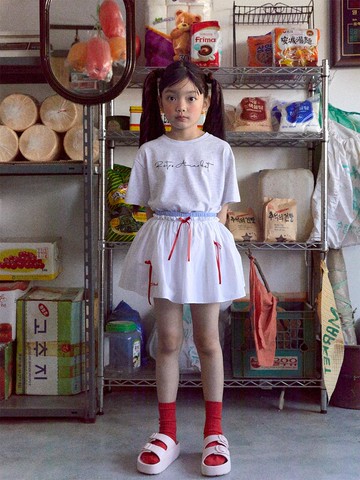 Color Block Skirt Shorts (Sizes: S L JS JL)