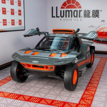 星輝56900仿真RS Q e-tron拉力賽車合金模型車門可開汽車靜態擺件