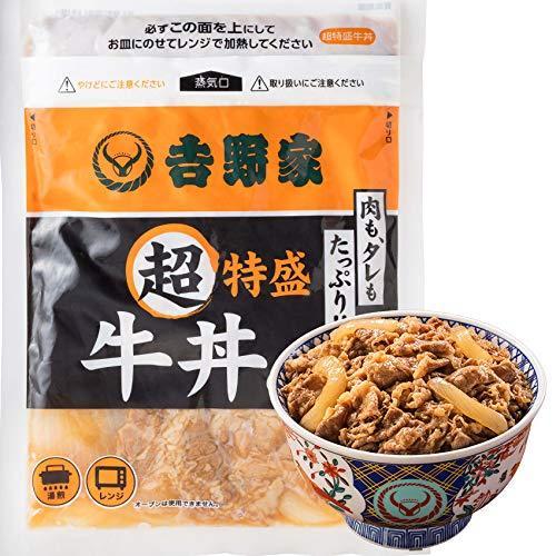 吉野家 [超特盛牛丼の具290g] 冷凍食品 (レンジ・湯せん調理OK) (10袋)