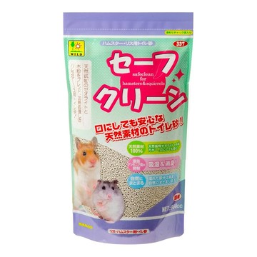 SANKO WILD 柔軟天然鼠砂 倉鼠/松鼠用廁所砂 天然礦物+木粉 無粉塵 可凝結  900g  1包