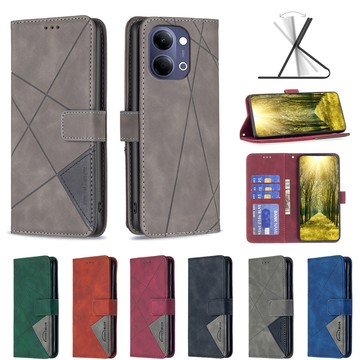 菱形前扣掀蓋套 適用 VIVO Y31 Y21 Y39 Y29s 5G Y05 Y04 手機殼 前扣磁吸 插卡翻蓋皮套