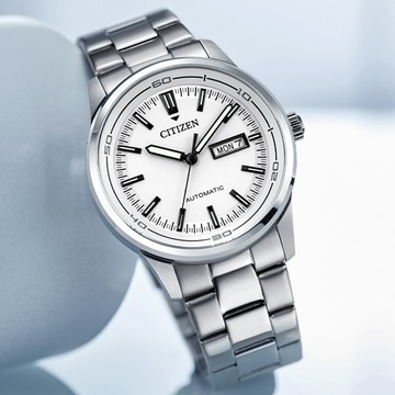 CITIZEN星辰 Mechanical系列 日期顯示 經典機械腕錶 42mm/NH8400-87A