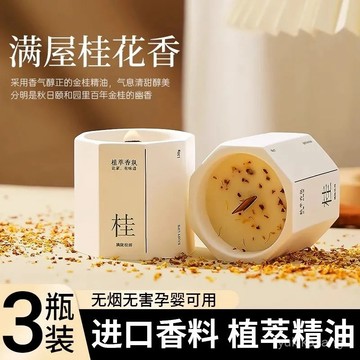 隔日達🌟臺灣現貨🌙小容量60克香薰蠟燭房間桂花陶瓷持久助眠國風伴手禮精油香氛 浪漫香氛 輕奢蠟燭 多場景適用 ZV6