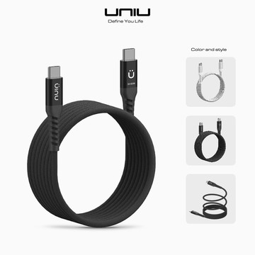 MagFlex™ USB-C 60W 磁吸隨卷充電線 (1.5公尺) 白色