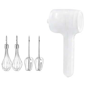 Kyome 電動雙棒打蛋器/奶油自動打發器/攪拌機/打蛋機  1個  白色