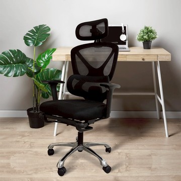 【AOTTO】透氣高背馬鞍坐墊電腦椅(KOC-204)