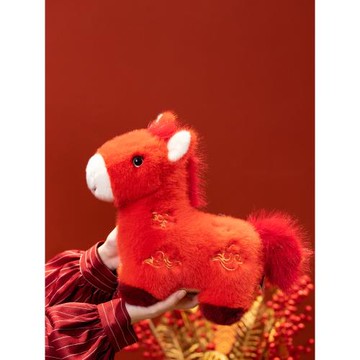 2026馬年吉祥物公仔娃娃生肖馬玩偶毛絨玩具公司年會新年禮品禮物