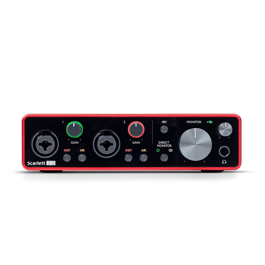 Focusrite Scarlett 2i2 (gen3) 2-in 2-out AudioInterface (オーディオインターフェース)