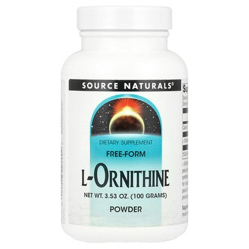 Source Naturals, L-鳥氨酸粉劑，3.53盎司（100克）