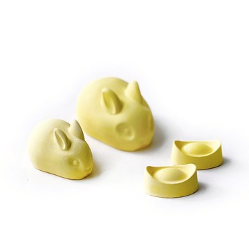 (現貨) 純黃系列 | 財運祥福都兔You ! 黃金兔兔金元寶四入組