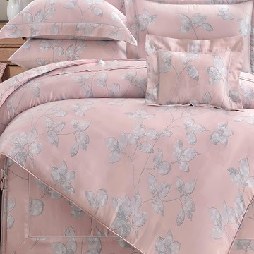 LiAN MEEi 聯美寢飾 60支100%純天絲TENCEL 加大床包兩用被4件組  被套 + 床罩 + 枕套組  180 x 210cm  赫蕾絲