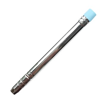 KUTSUWA 鋁製防滑鉛筆延長器  12*0.9cm  適用於一般粗細鉛筆  2支  RH017