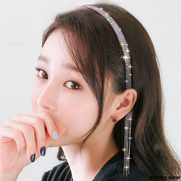 【氣質簡約仙女必備】水鉆流蘇髮箍 寬版髮箍 韓國網紅頭飾 小香風髮箍 蝴蝶結髮箍 百搭外出頭箍 森系超仙髮卡 髮飾 韓國