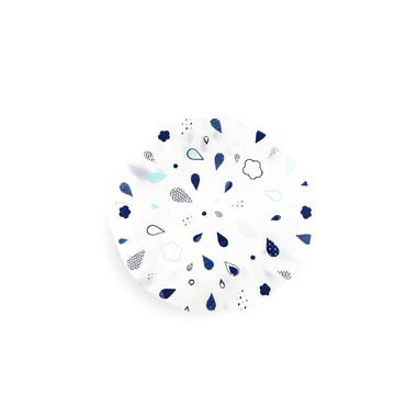 伴佳家 兒童浴帽 水滴 防水護耳設計 台灣製造  1入