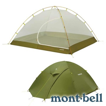 【mont-bell】RERA DOME 4帳篷『橄欖綠』1122530 戶外 露營 登山 健行 休閒 帳篷